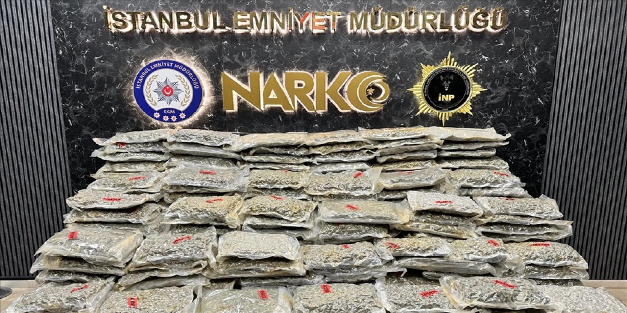 527 kilo 475 gram uyuşturucu ele geçirildi