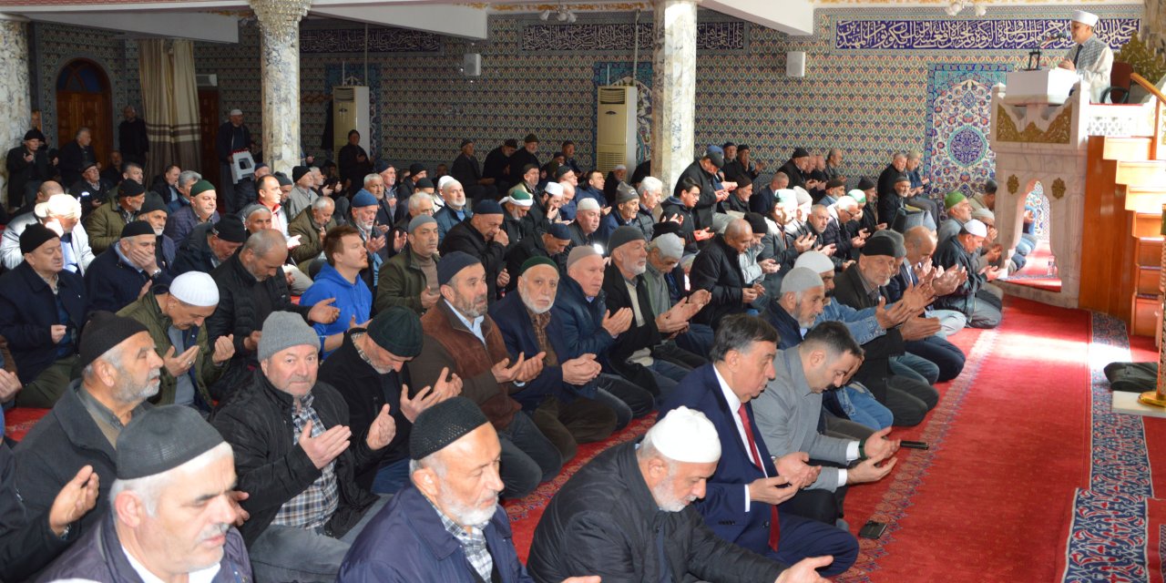 Havza'da şehitler için mevlit okutuldu