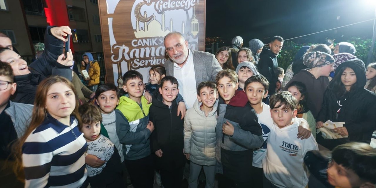 Canik'te Ramazan sevincini paylaşıldı