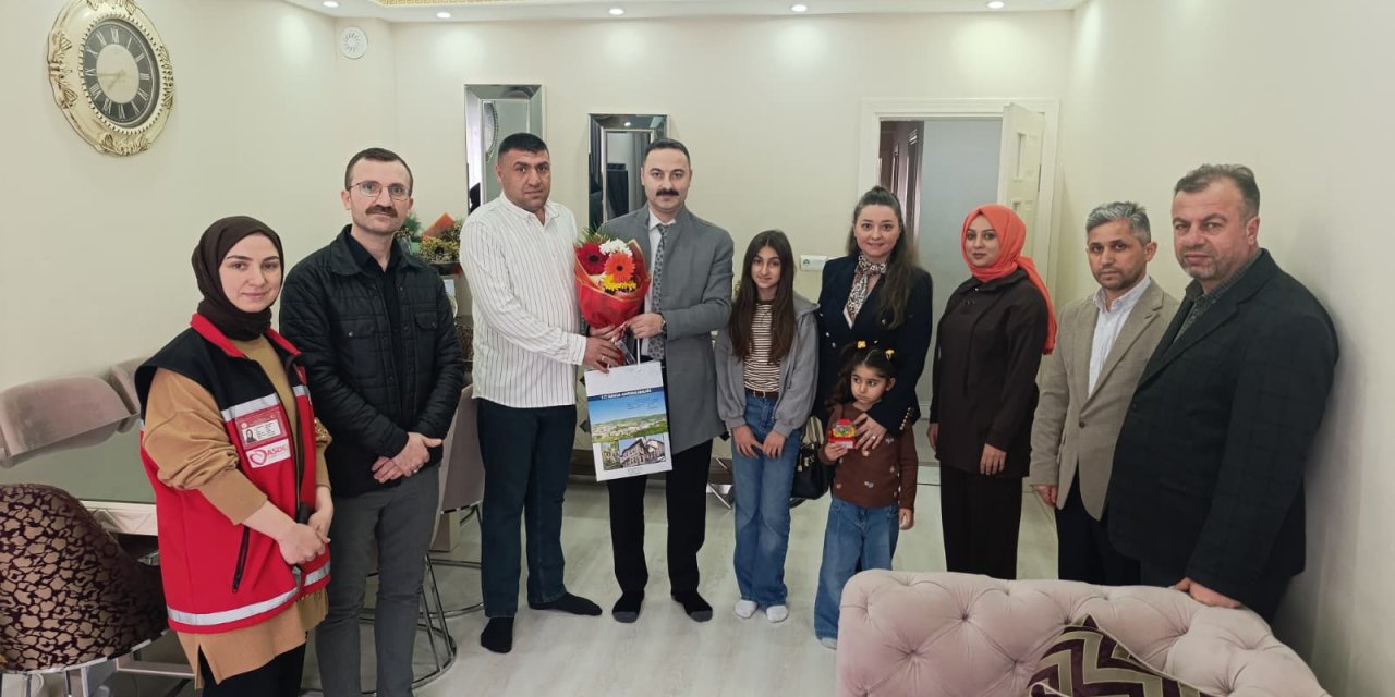 Şehit yakınları ve gazilere bayram ziyareti