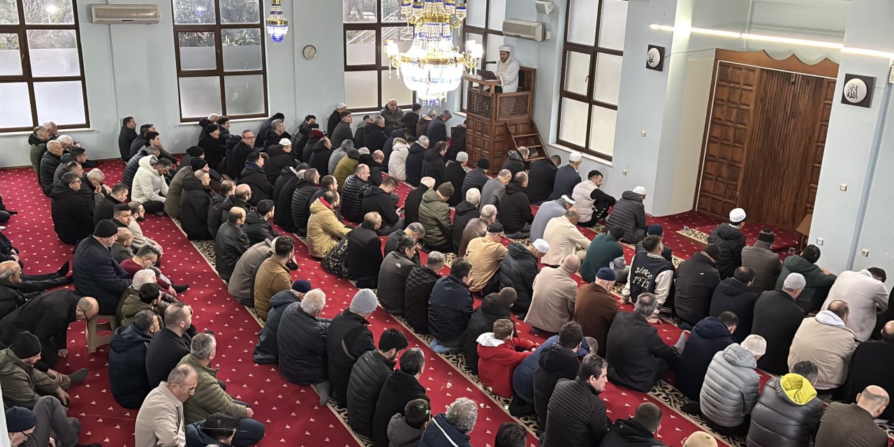 Samsun'da bayram namazı kılındı
