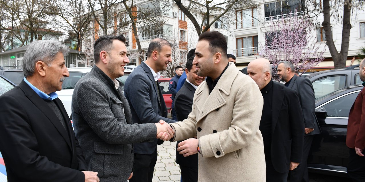 Vezirköprü'de bayramlaşma töreni düzenlendi
