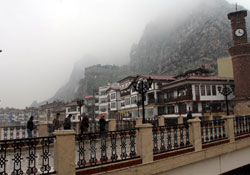 Kar ve sis etkili oldu