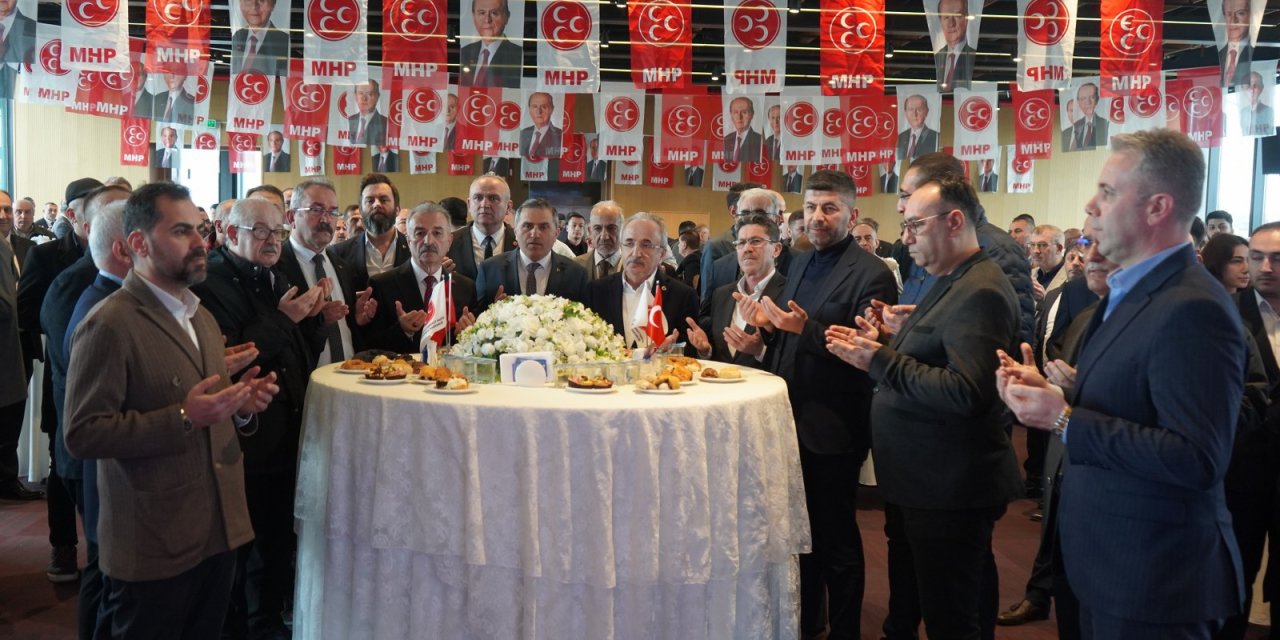 MHP Samsun'da bayramlaşma programı yapıldı