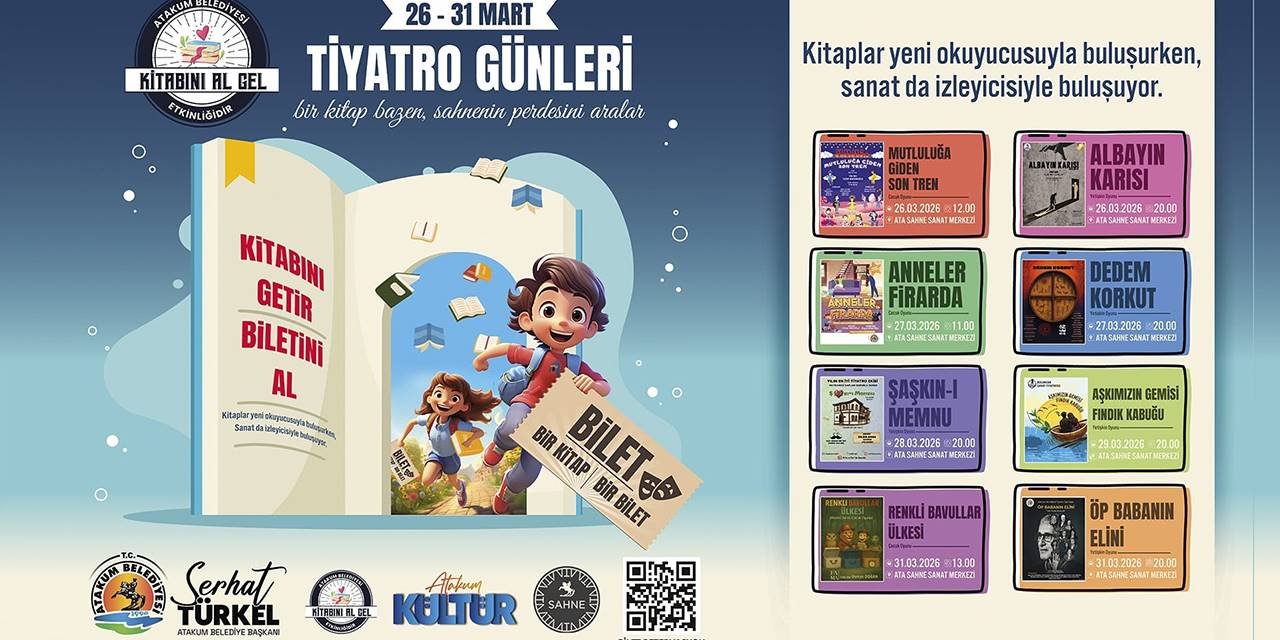 Atakum’da tiyatro dolu günler başlıyor