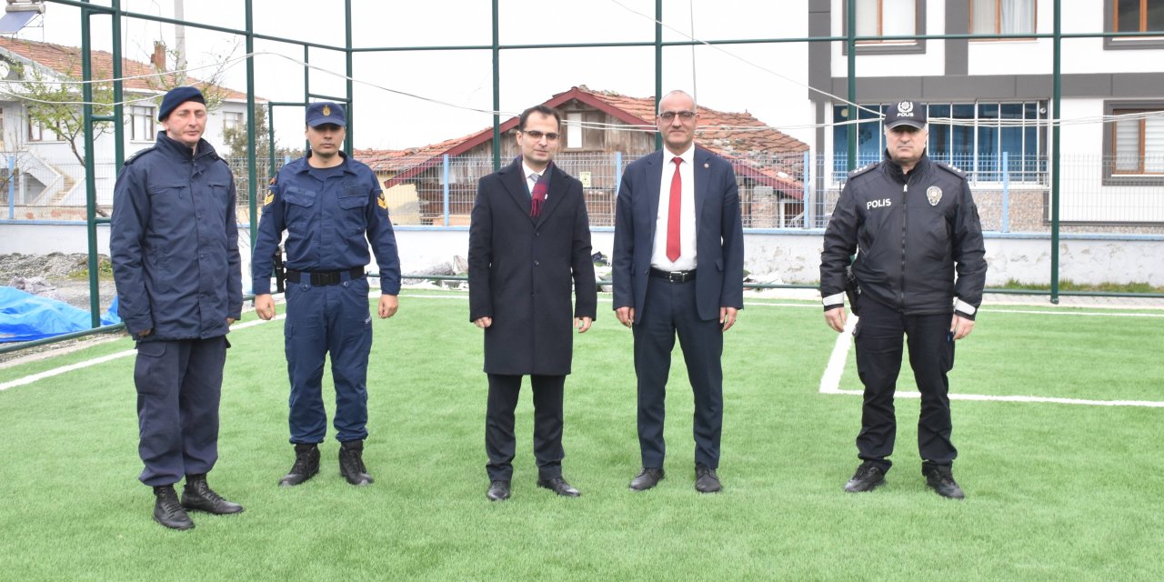 Spor yatırımları yerinde incelendi