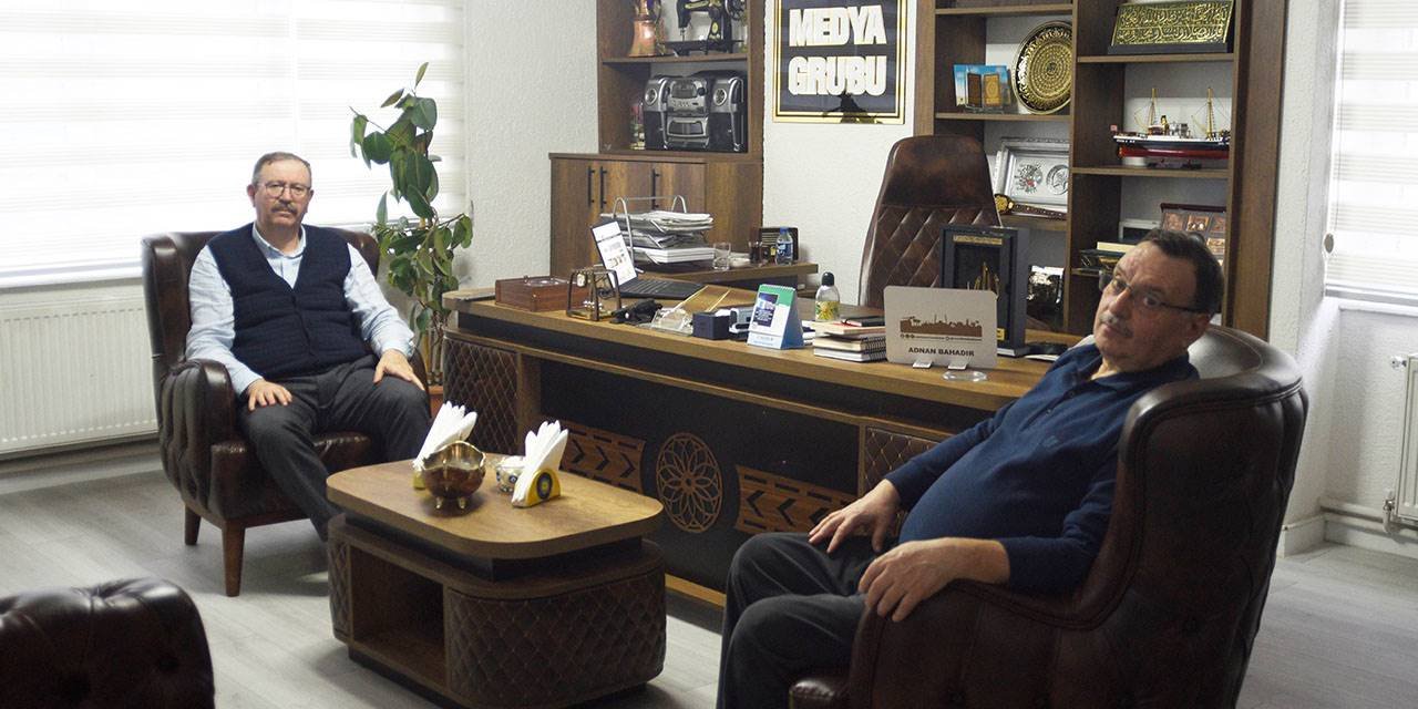 İlhan Bayram'dan Adnan Bahadır'a ziyaret