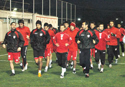 Sıkı hazırlanıyorlar