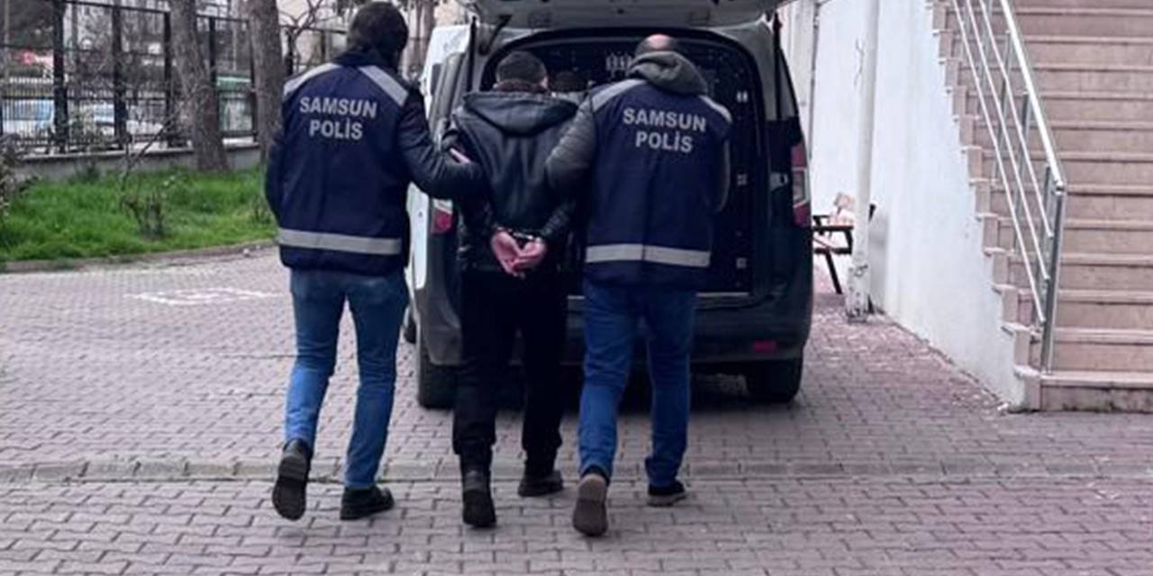 Samsun'da firari hükümlü yakalandı