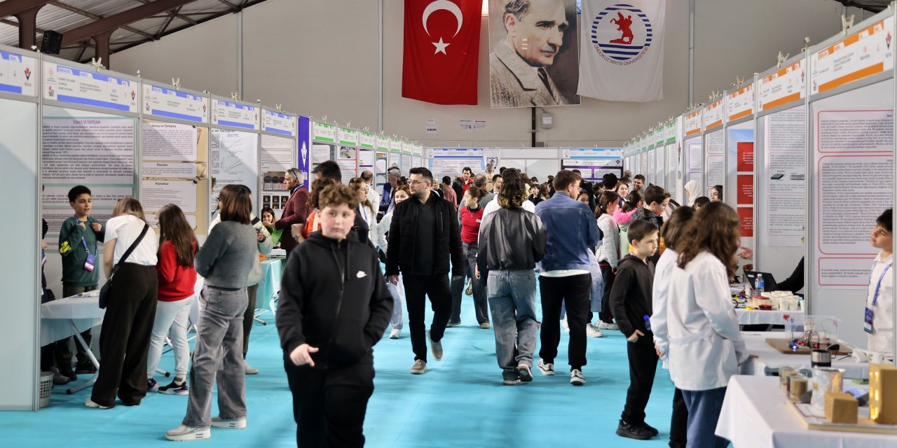 20. TÜBİTAK Araştırma Projeleri Bölge Yarışması Samsun'da başladı