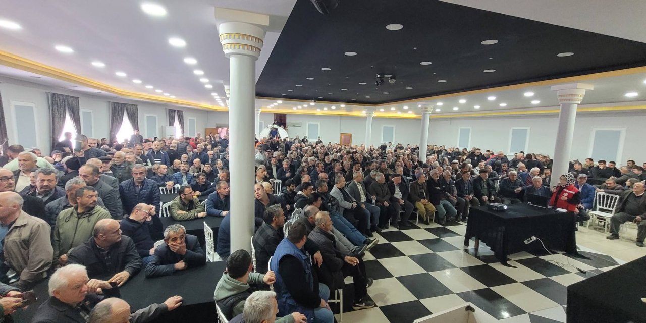 Çiftçilere bitki koruma ürünleri eğitimi verildi