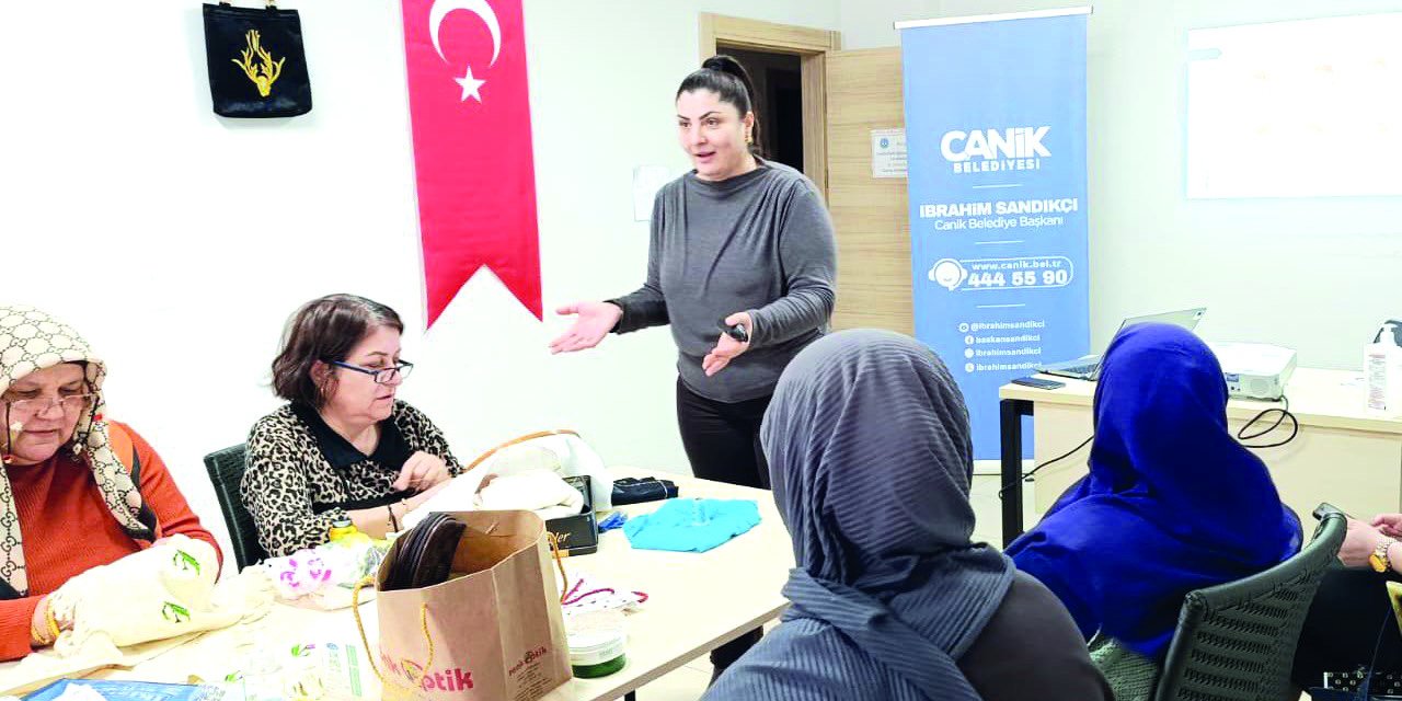 Canik’te kadınlar geleceğe hazırlanıyor