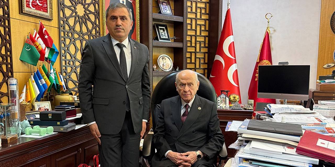 Başkan Mucur, Genel Başkan Bahçeli'yi ziyaret etti