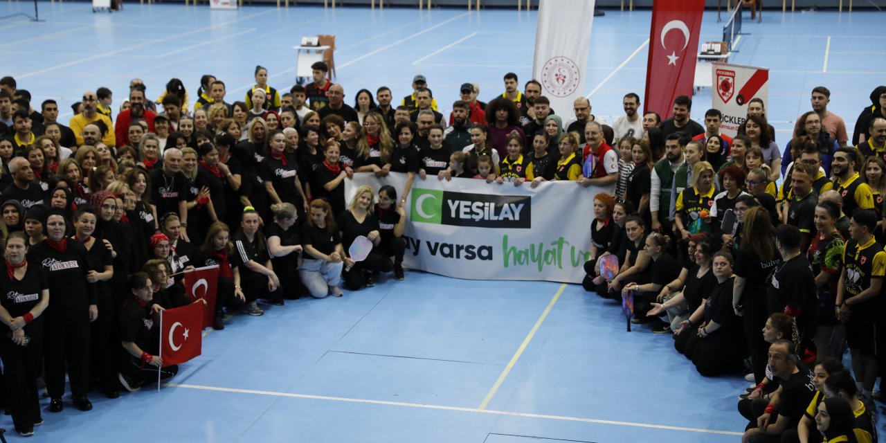 Samsun'da Pickleball Şampiyonası düzenlendi