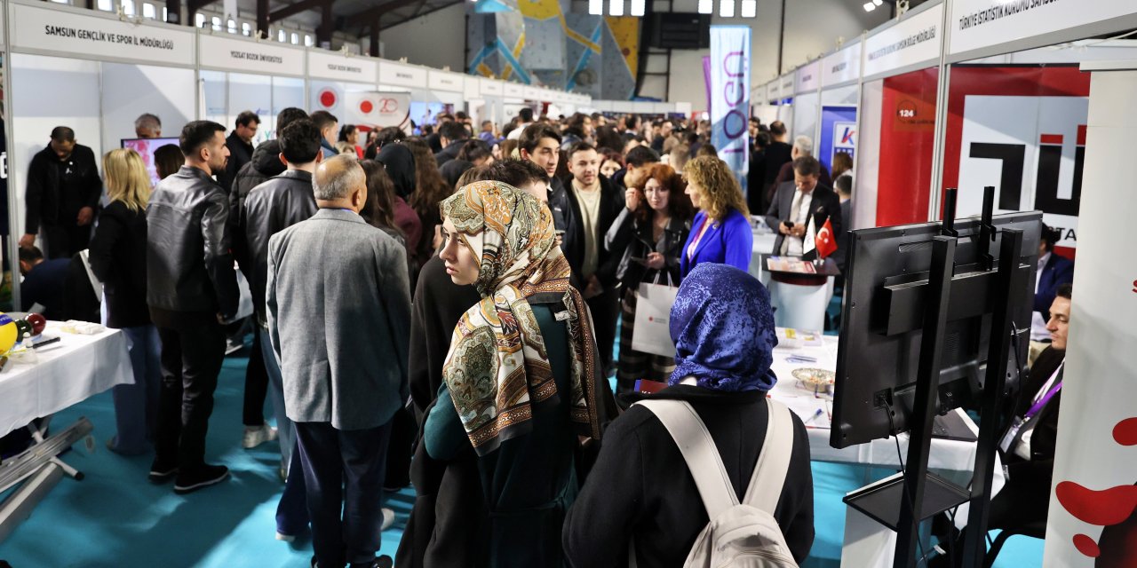 Orta Karadeniz Kariyer Fuarı OKAF'26 Samsun'da başladı