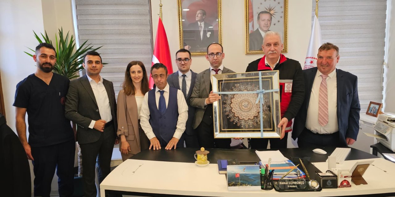 Engelsiz Bireylerden İl Müdürlüğüne ziyaret