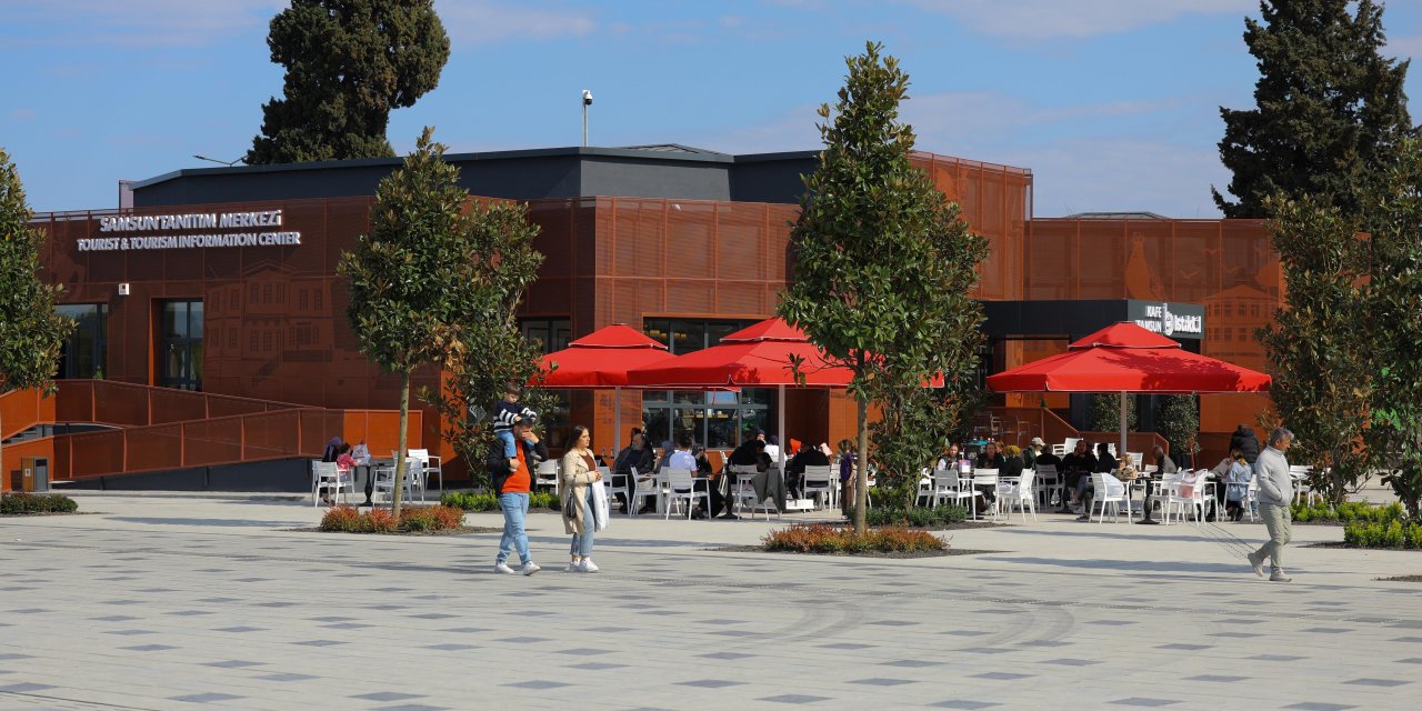 Samsun Tanıtım Merkezi yoğun ilgi görüyor