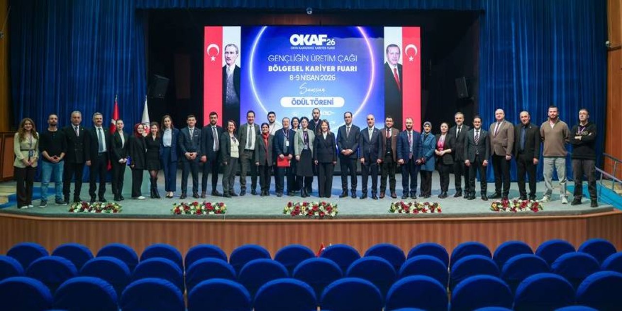 Orta Karadeniz Kariyer Fuarı ödül töreniyle sona erdi