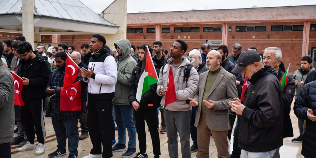 OMÜ’de Filistin’e destek programı düzenlendi