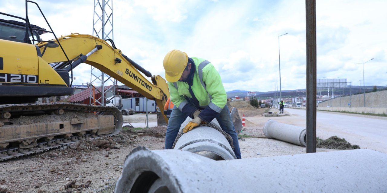 Kavak Küçük Sanayi’ye altyapı takviyesi