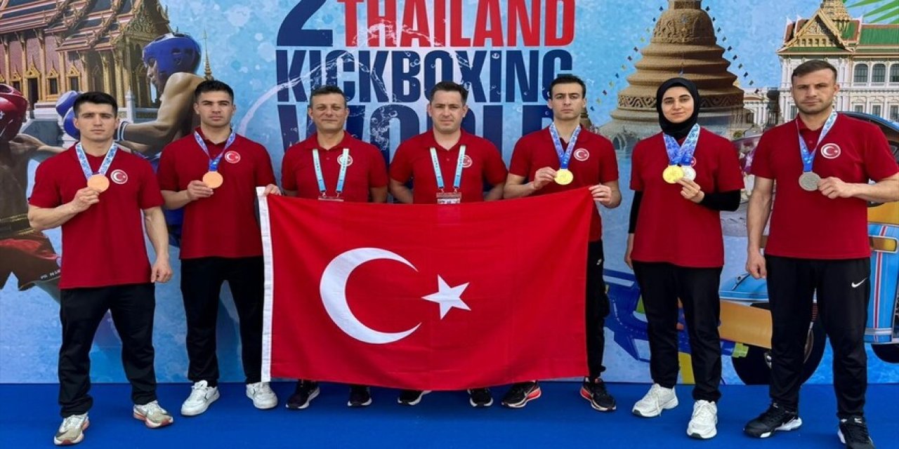 Milli kick boksçular 7 madalya kazandı