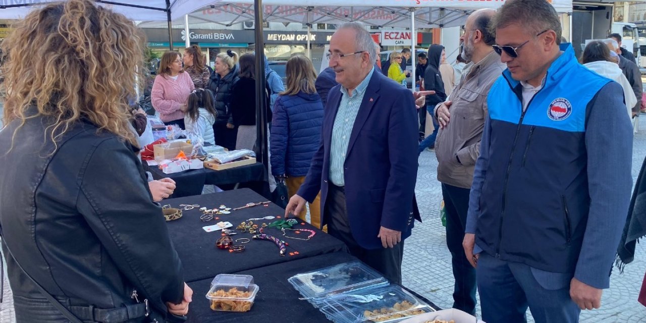 Kadın emeğine destek verdiler
