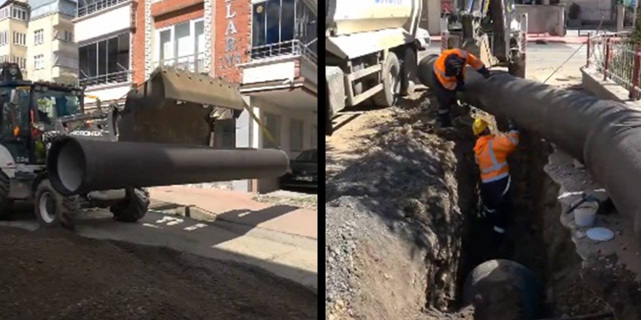 İlkadım’da içme suyu hattı yenileniyor