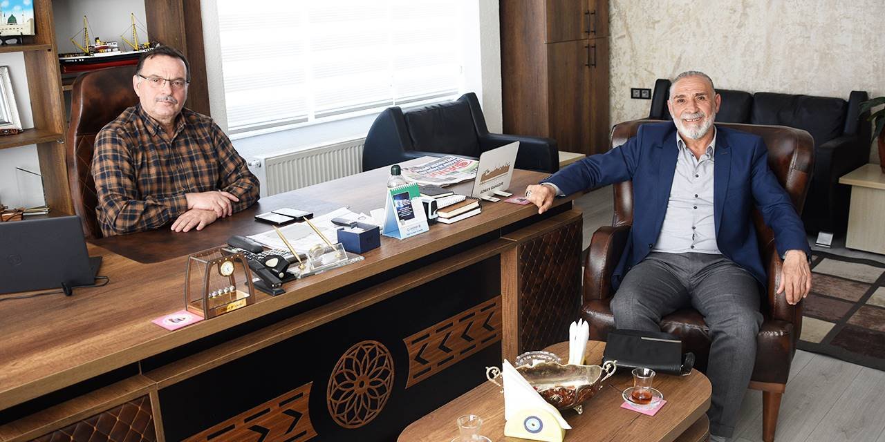 Mustafa Kul'dan Adnan Bahadır'a ziyaret