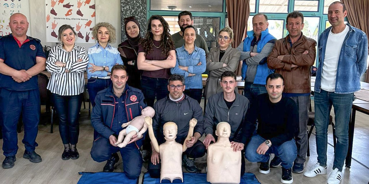 Samsun’da ilk yardım eğitimleri sürüyor