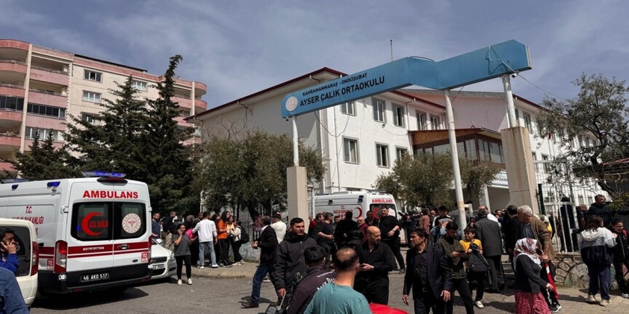 Kahramanmaraş'ta okulda silahlı saldırı düzenlendi