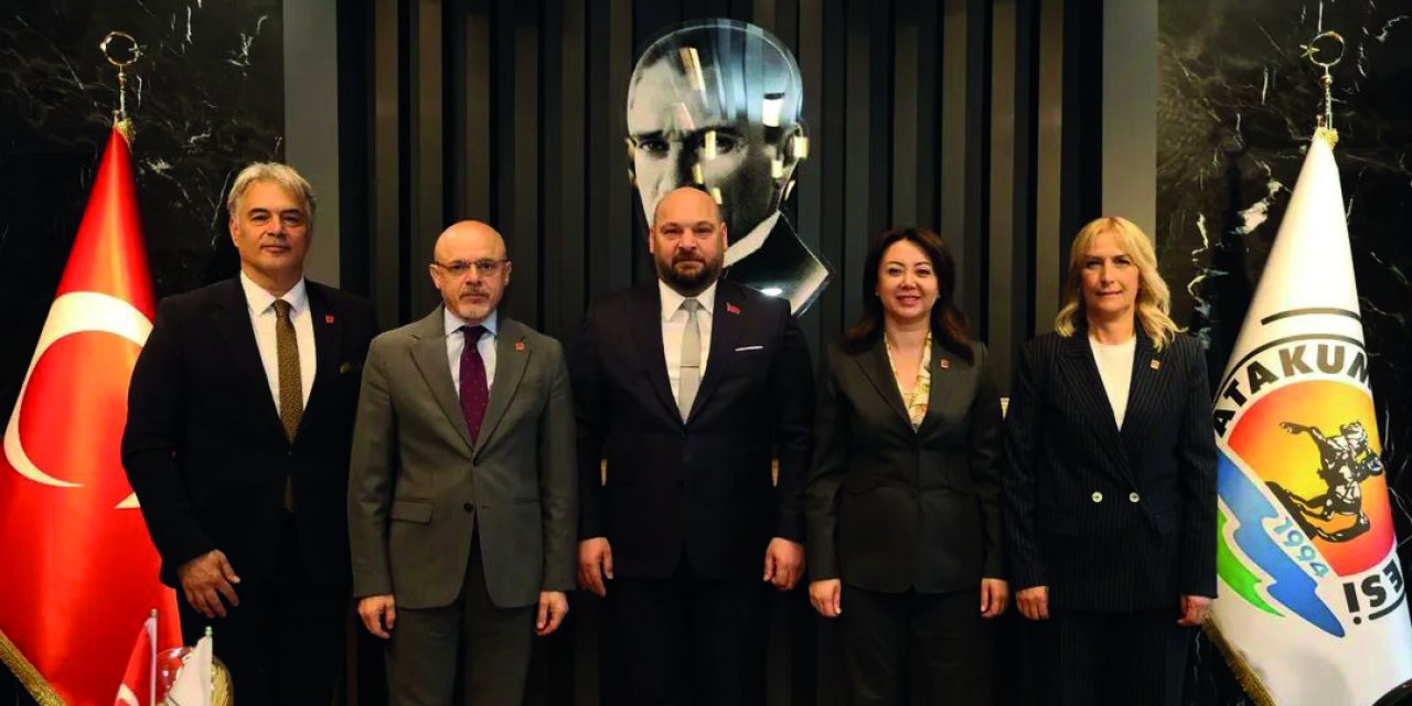 CHP heyetinden Başkan Türkel'e ziyaret