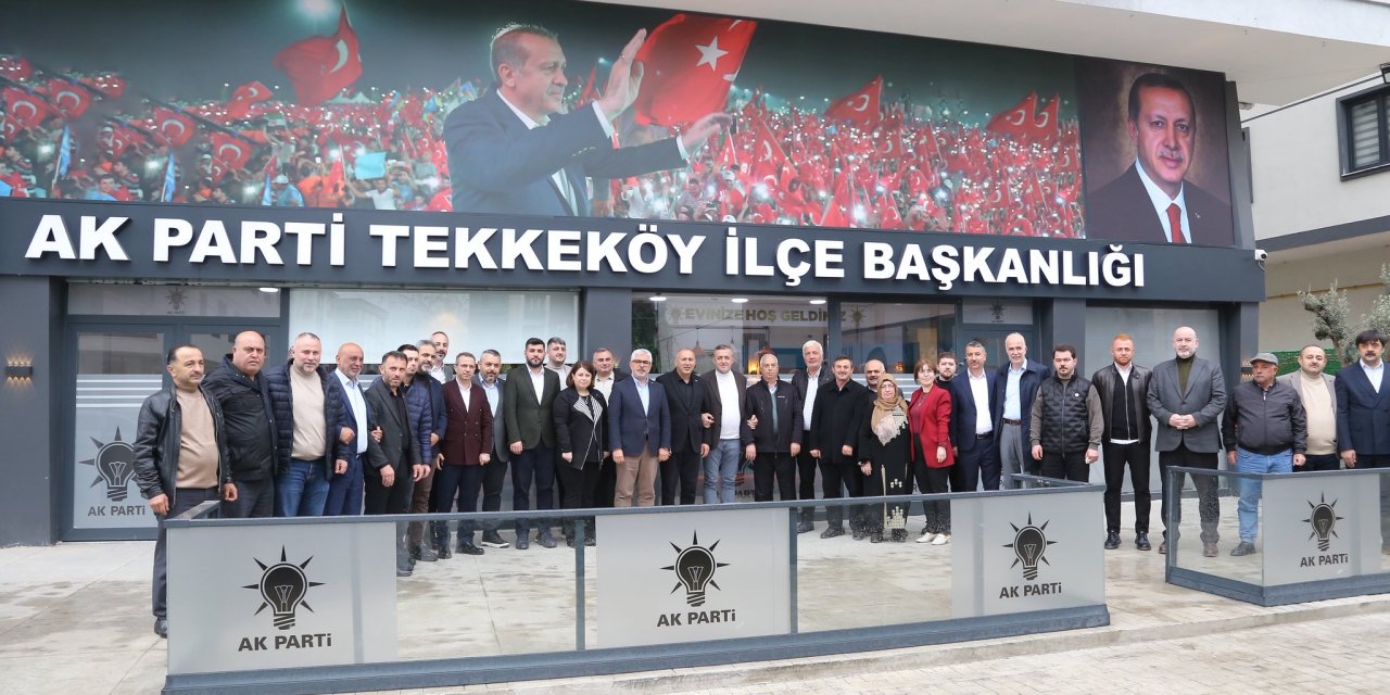 Tekkeköy'de birlik ve kararlılık vurgusu