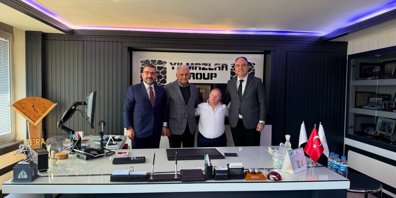 Binali Yıldırım'dan PERA'ya ziyaret