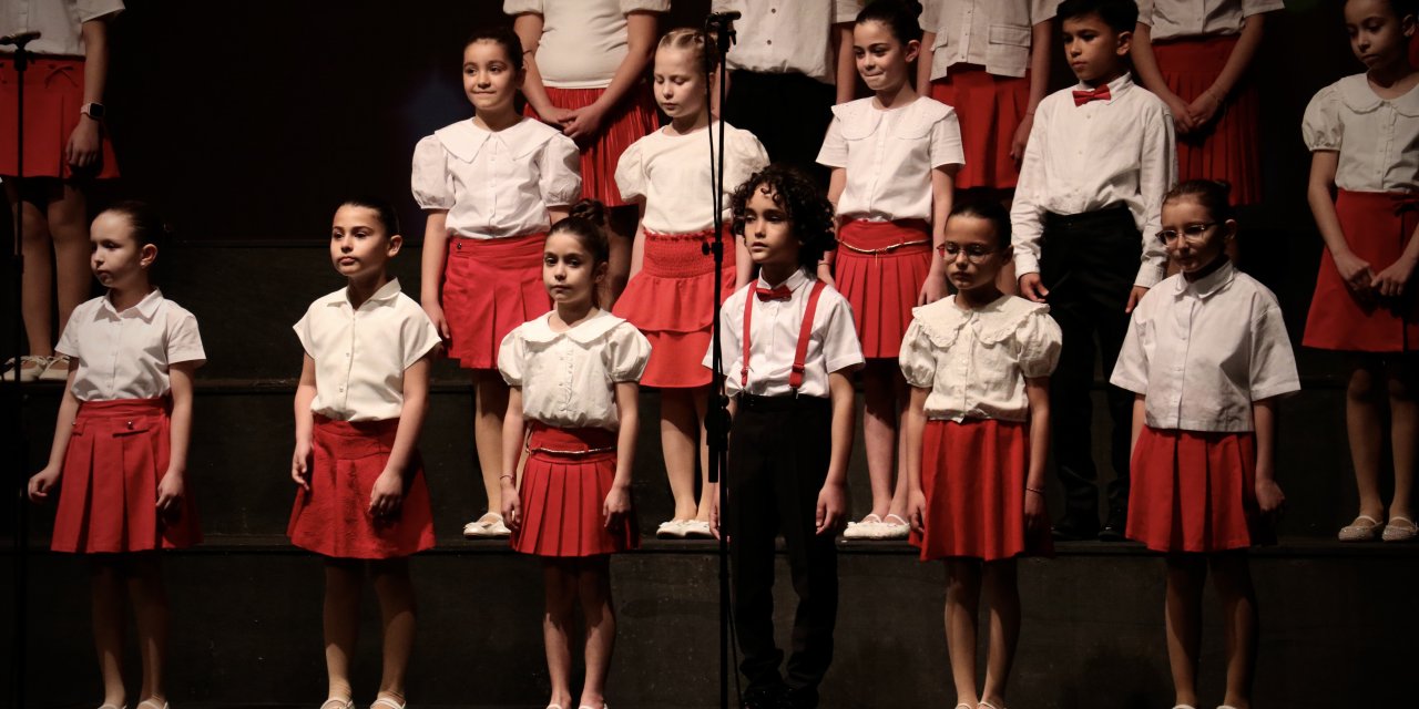 SAMDOB çocuk korosu konser verdi