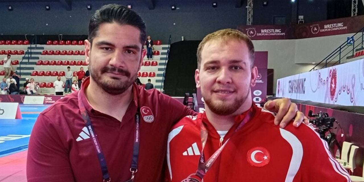 Milli güreşçi Avrupa üçüncüsü oldu