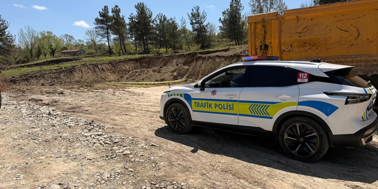 İnşaat alanında kamyonun çarptığı işçi hayatını kaybetti