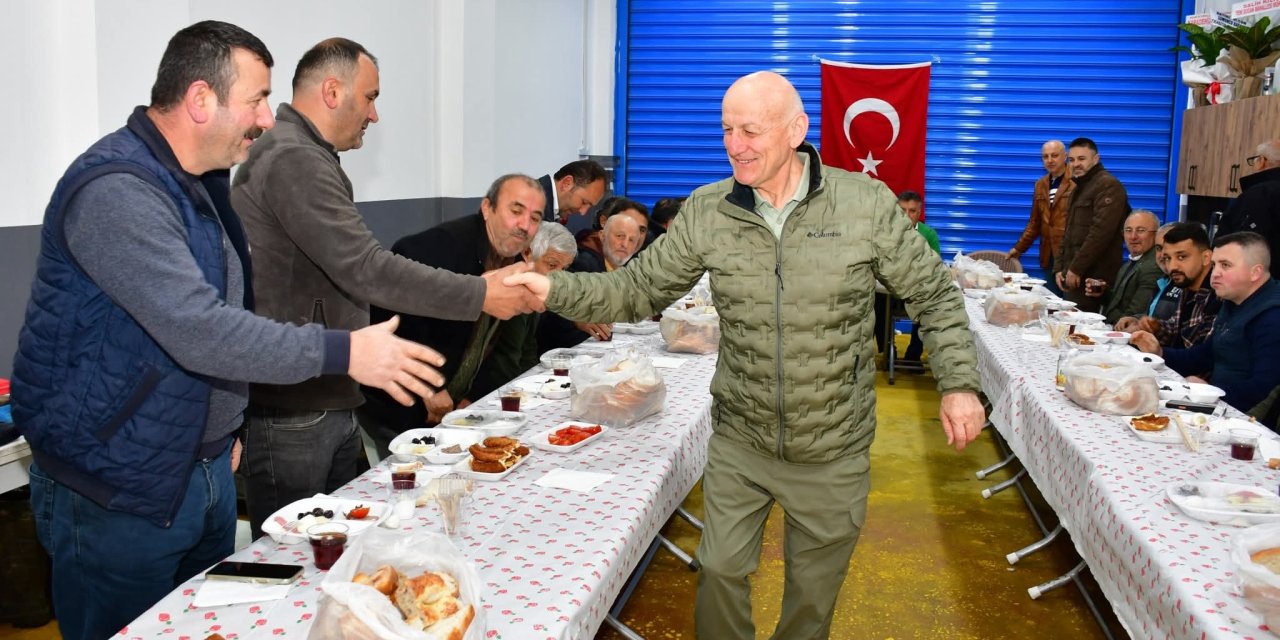 Terme’de birlik ve beraberlik kahvaltısı