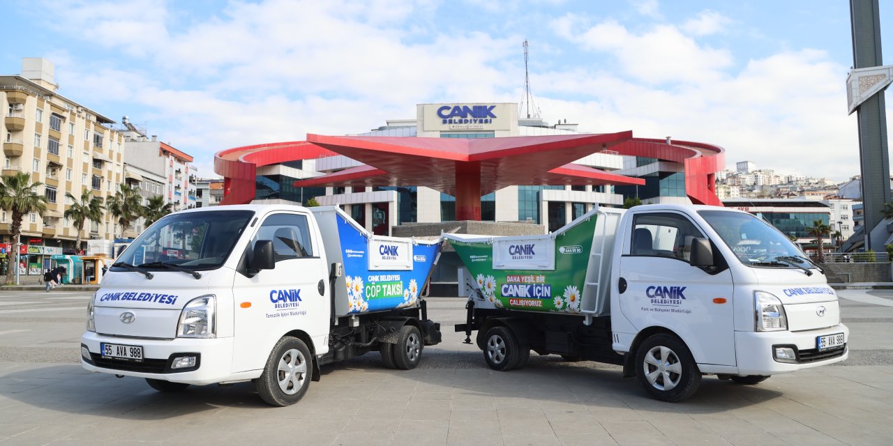 Canik'te araç filosu güçleniyor