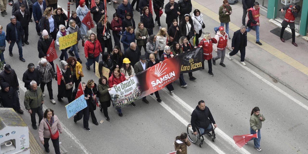 Samsun’da 1 Mayıs coşkusu