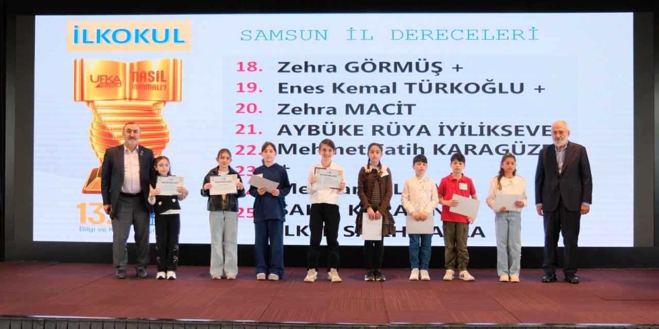 Samsun ödülleri sahiplerini buldu