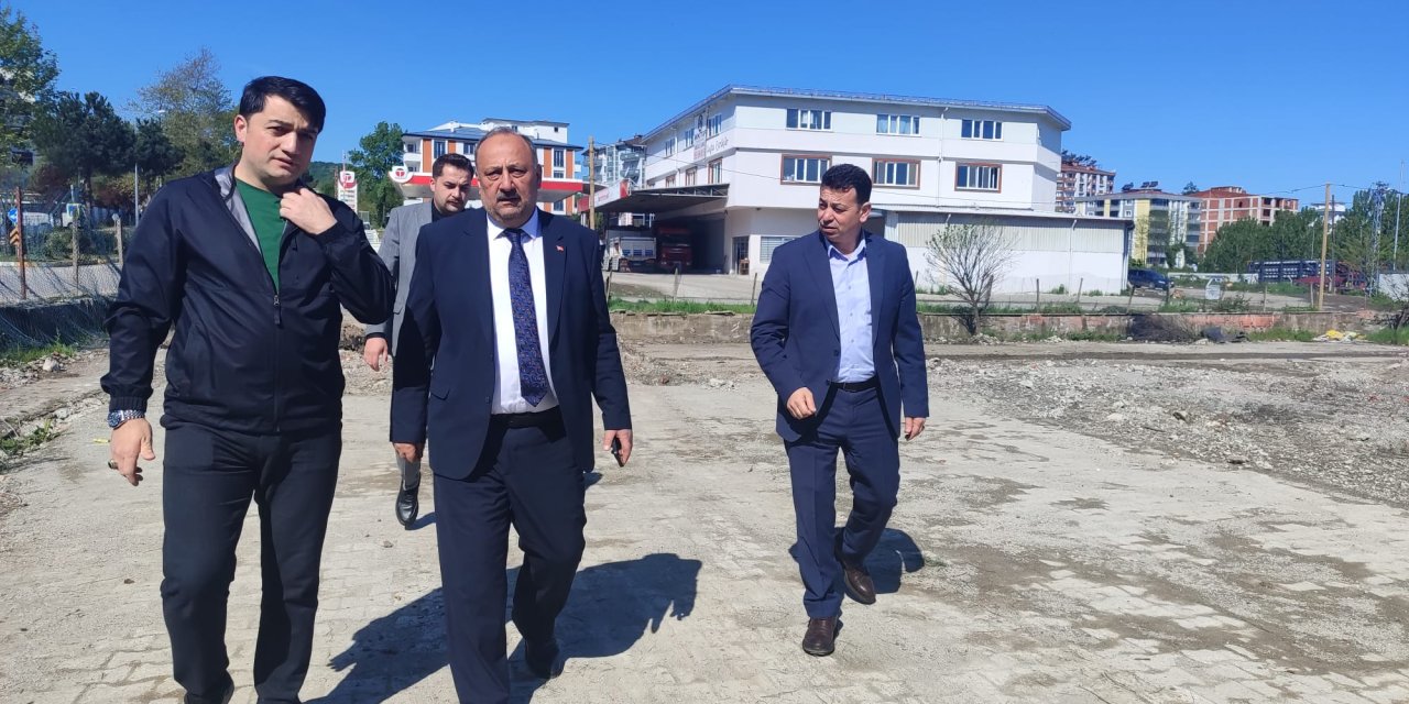 Yeni hizmet binası için hazırlıklar tamamlandı