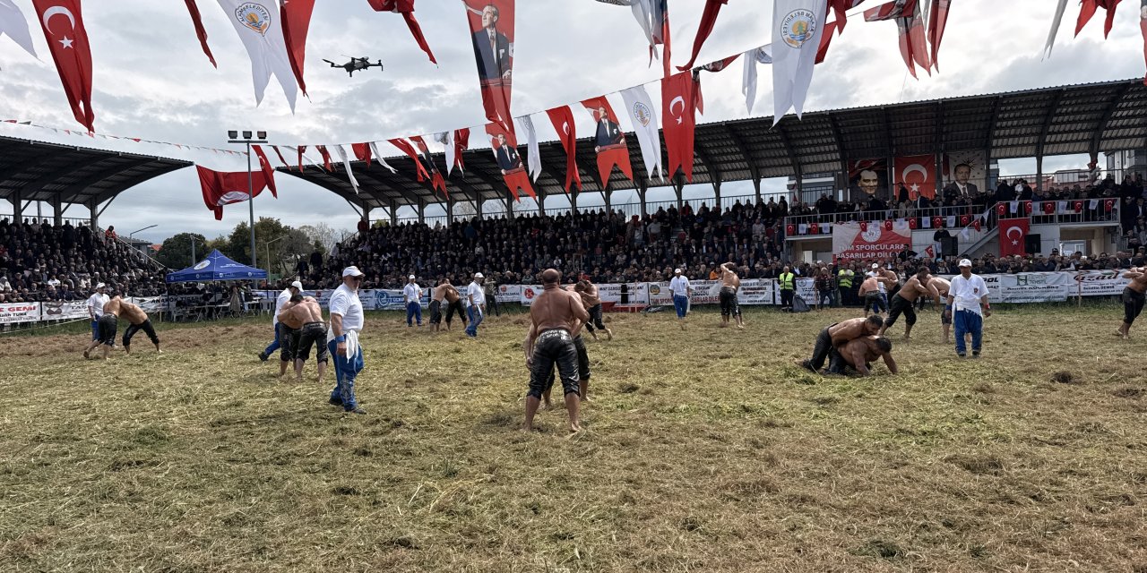 Başpehlivan Mustafa Taş oldu