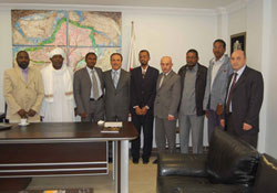 Sudanlılardan Başkan Genç'e ziyaret