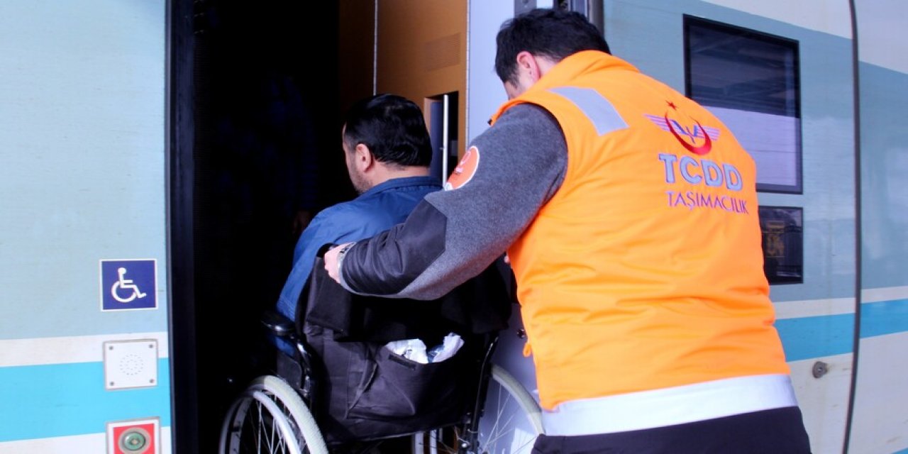 9 milyon engelli yolcuya ücretsiz seyahat imkanı tanındı