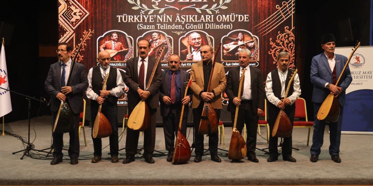 Türkiye’nin aşıkları Samsun’da buluştu