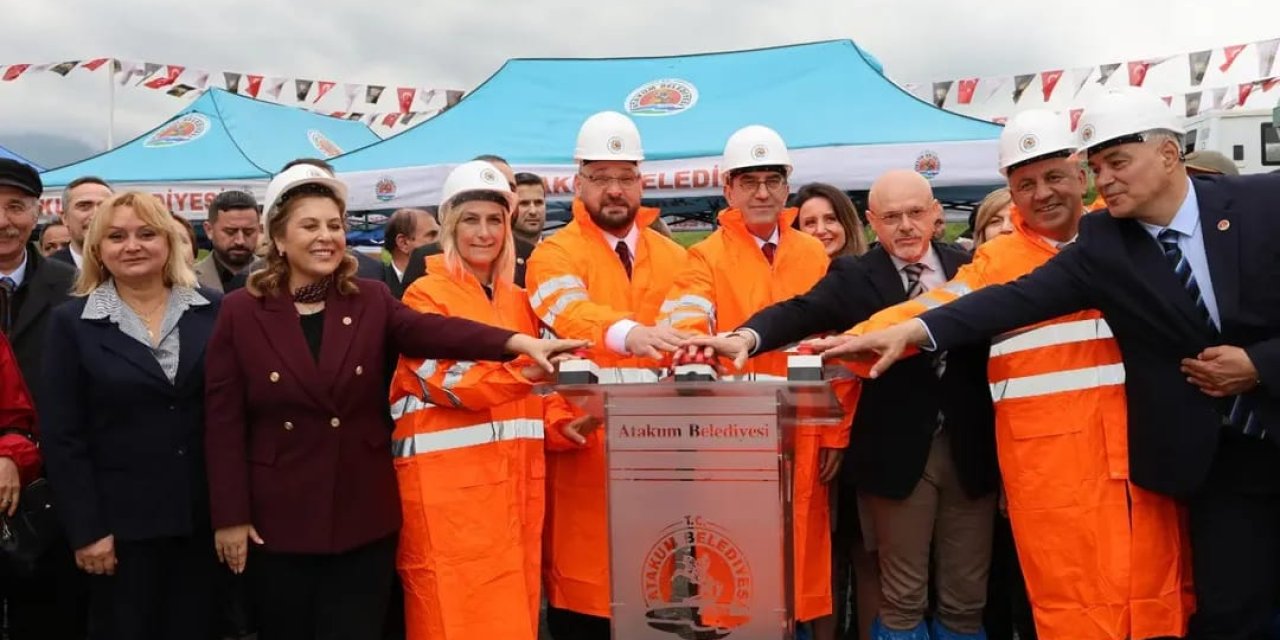 Temel atma töreni yoğun katılımla gerçekleştirildi