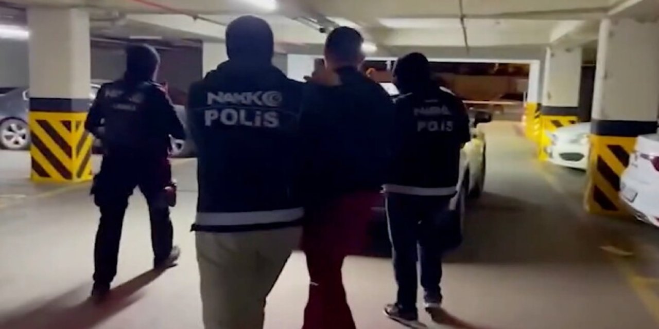 Kırmızı bültenle aranan zanlı operasyonla yakalandı