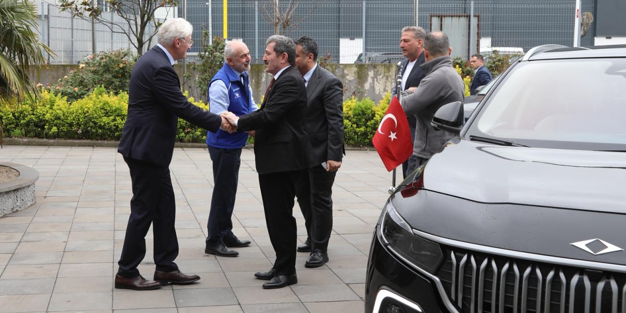Sampa, Samsun protokolünü ağırladı