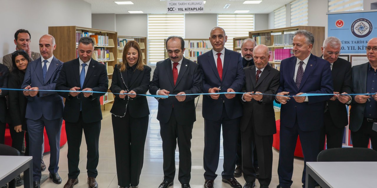 Türk Tarih Kurumu 100. Yıl Kitaplığı OMÜ’de açıldı