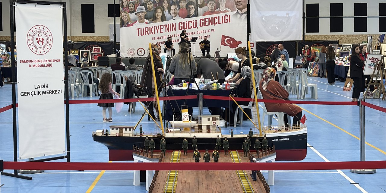 Gençlik Merkezleri ve Öğrenci Yurtları El Sanatları Sergisi düzenlendi